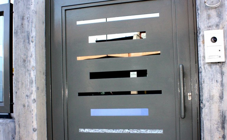 Cancelli in lamiera tagliata al plasma 