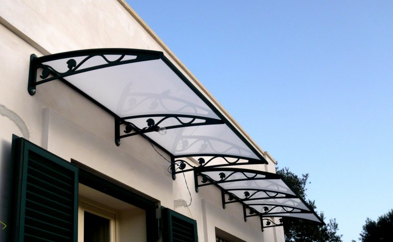 Pensiline in ferro 